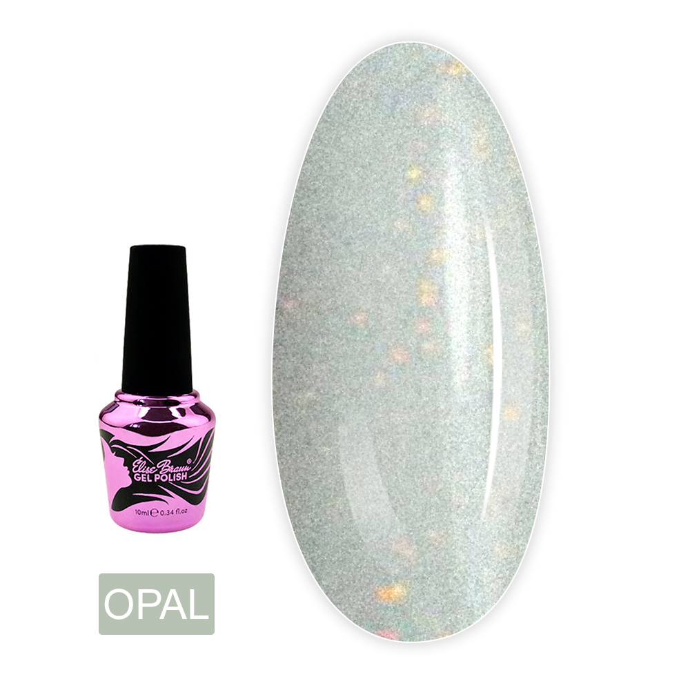 Топ Elise Braun для гель лака без липкого слоя NO WIPE OPAL 10 мл