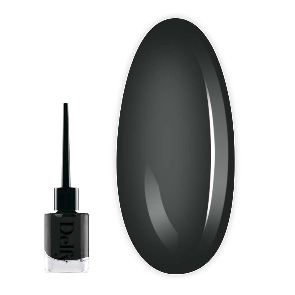 Лак Delfy 15 мл (711816 Оникс Мат)