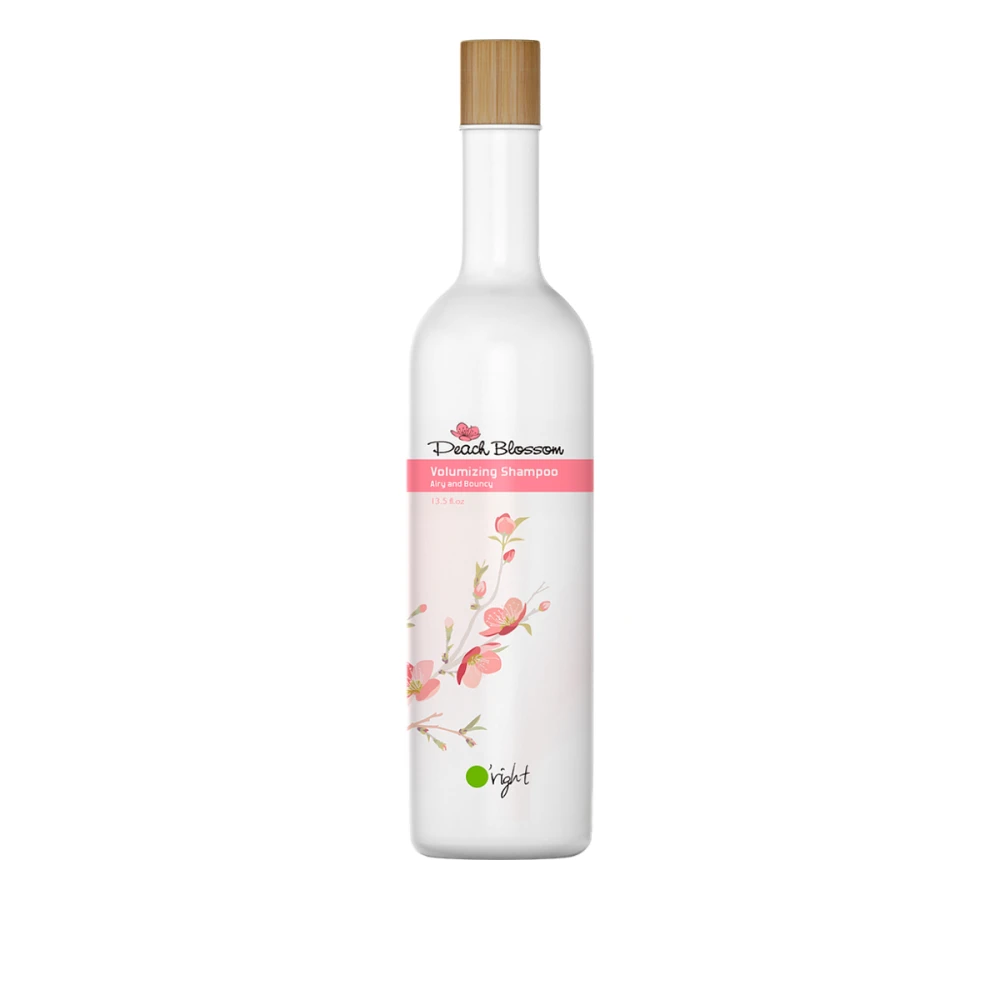 Шампунь O`right Органический с цветами персика для воздушного объема 400 мл