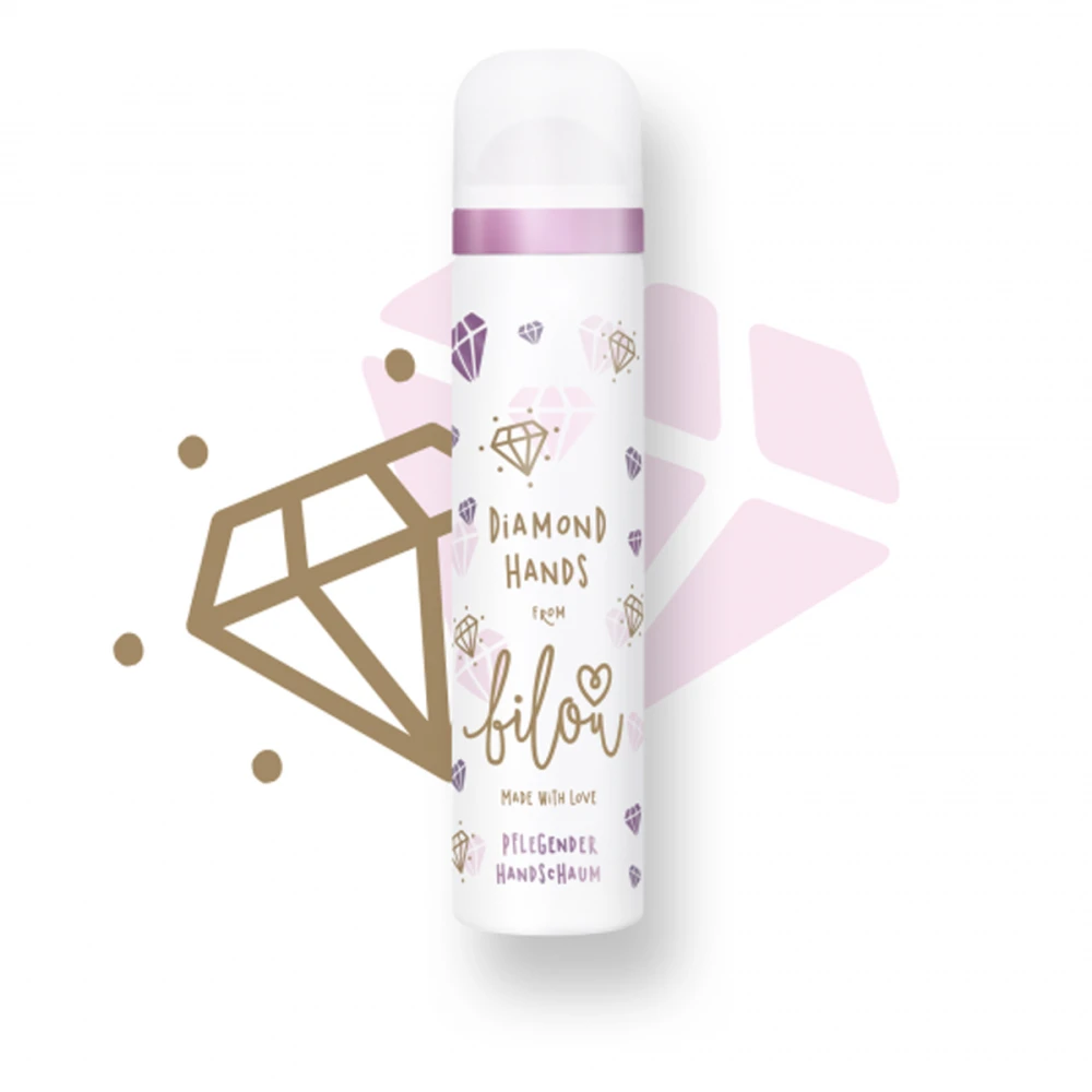 Пінка для рук зволожуюча Bilou 75 мл (Diamond Hands)