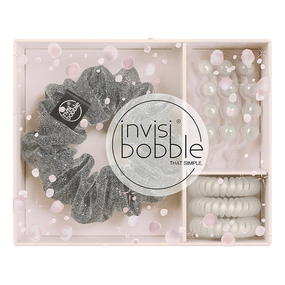 Набор резинка-браслет+заколка для волос Invisibobble Sparks Flying Trio