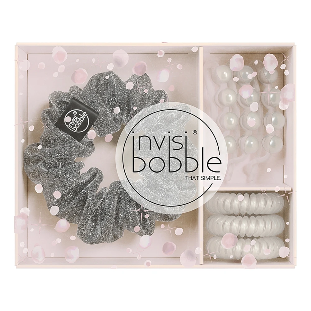 Набір гумка-браслет+шпилька для волосся Invisibobble Sparks Flying Trio