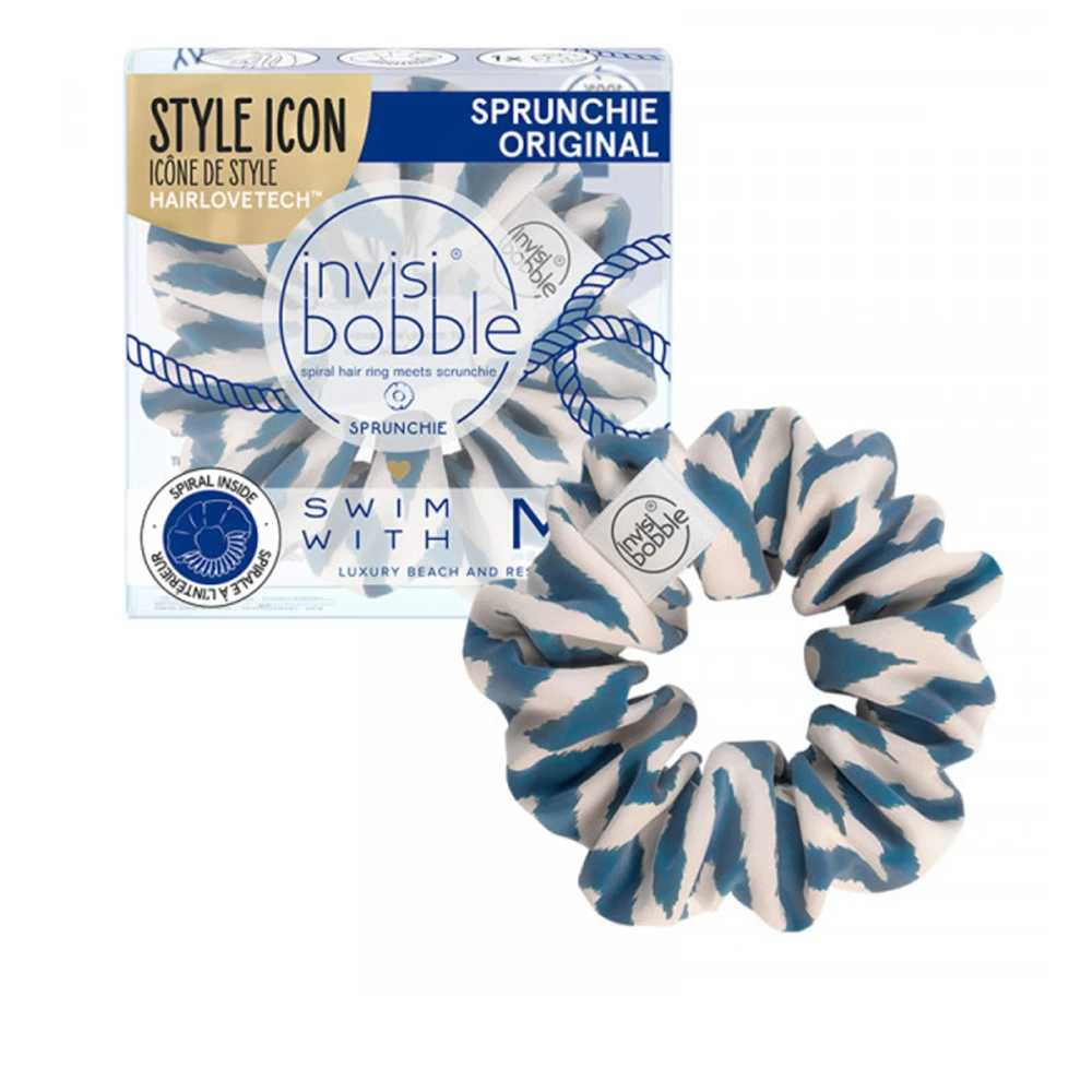 Гумка-браслет для волосся Invisibobble SPRUNCHIE (Swim With Mi - Mermaid At Heart)
