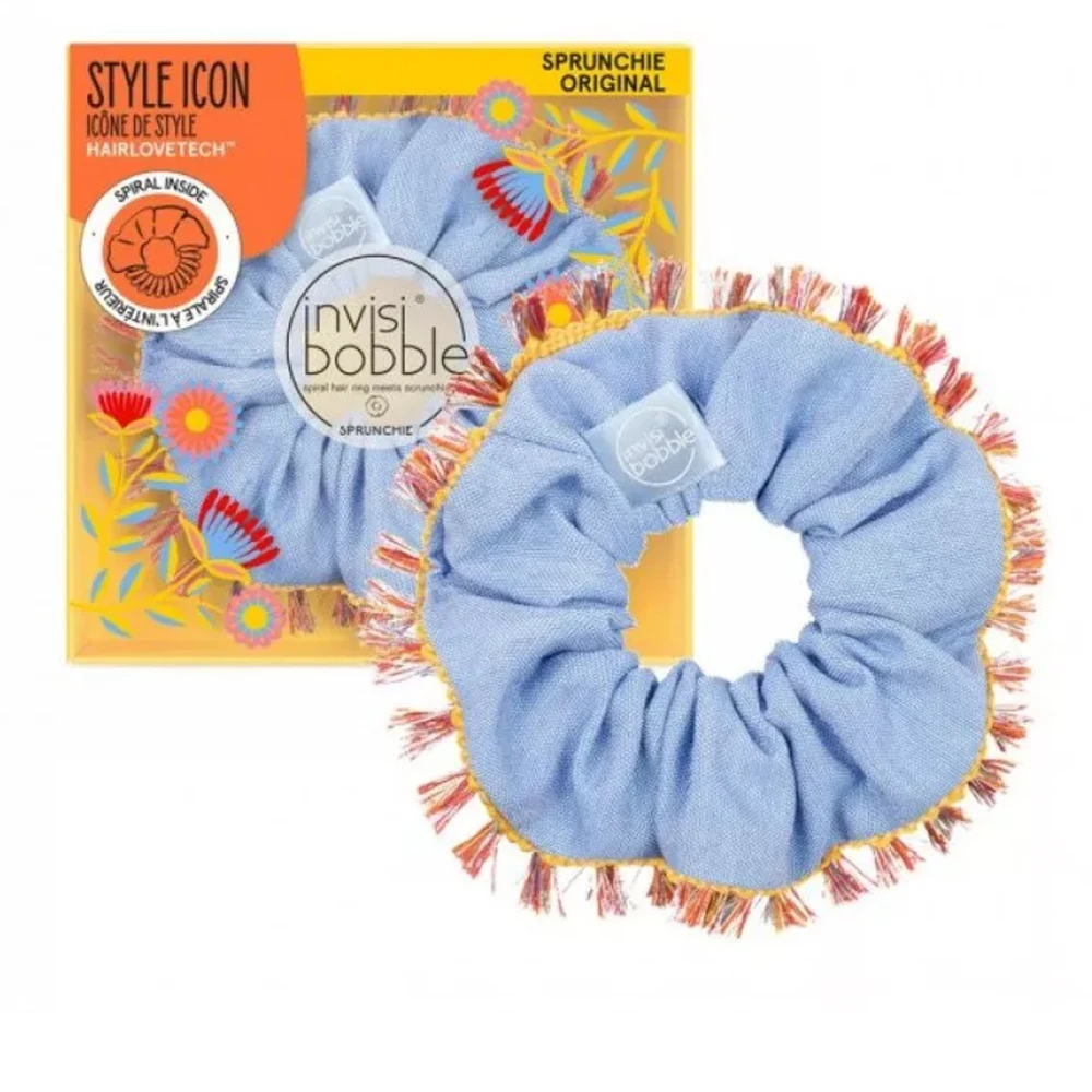 Гумка-браслет для волосся Invisibobble SPRUNCHIE (Flores & Bloom Hola Lola)