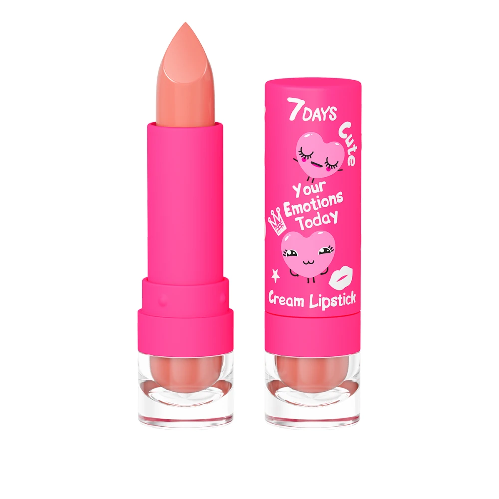 Помада для губ кремовая 7 Days Your Emotions Today Cute 4 г (104)
