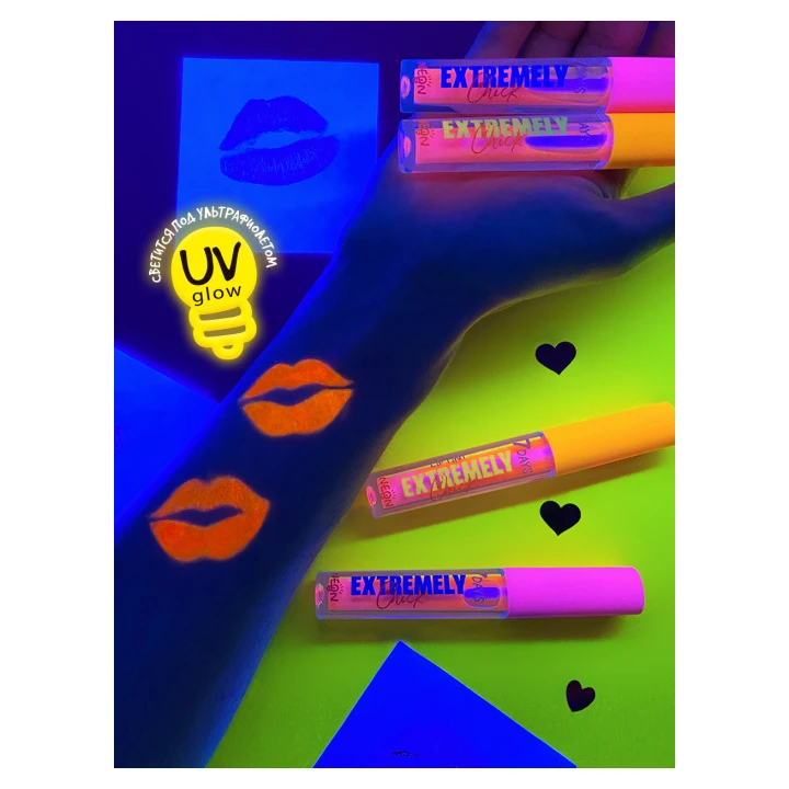 Тинт для губ с шиммером 7 Days Extremely Chick Neon 25 мл (202 Instant love)