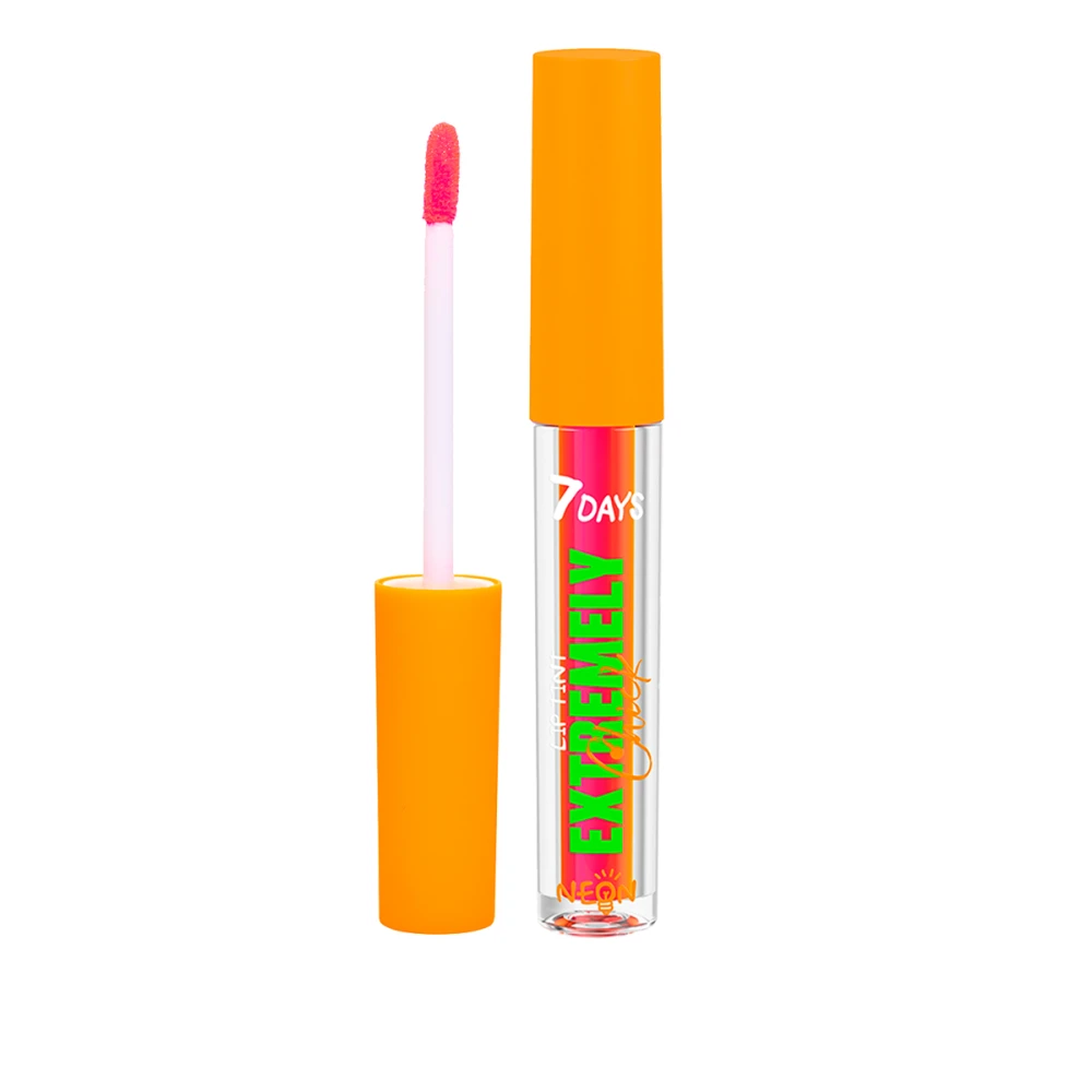 Тинт для губ с шиммером 7 Days Extremely Chick Neon 25 мл (202 Instant love)