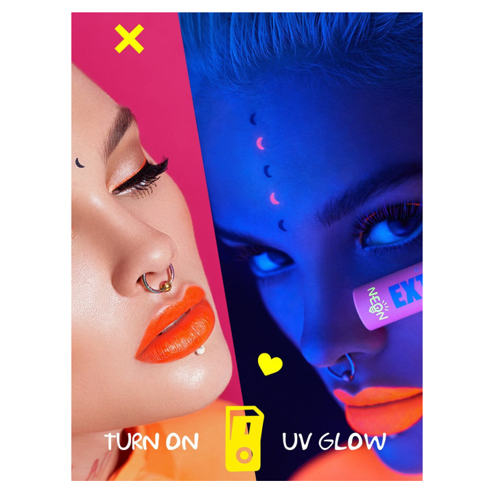 Тушь для ресниц светиться 7 Days Extremely Chick 10 мл (301 Black Vendetta)