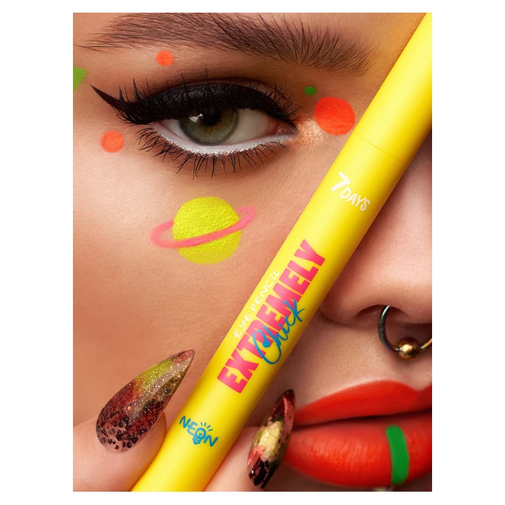Карандаш для век 7 Days Extremely Chick Neon 13 г (403 R&B queen)
