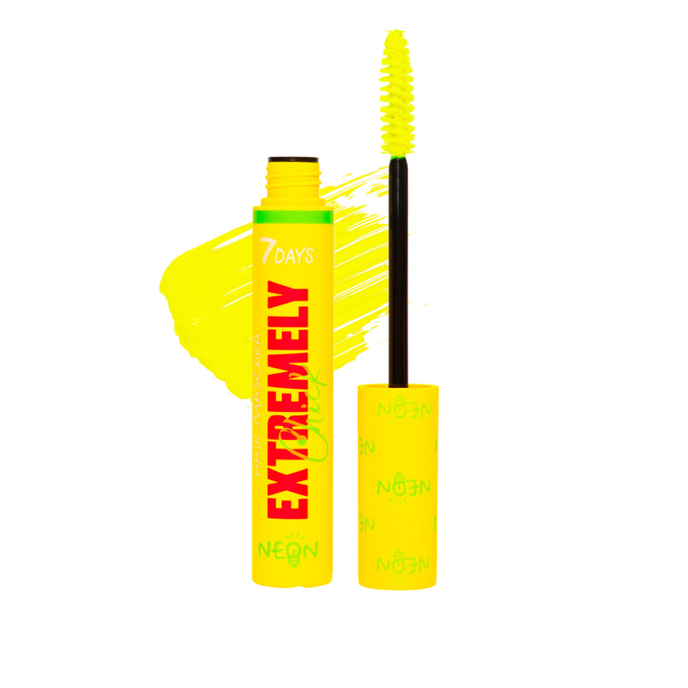Тушь для волос светящаяся 7 Days Extremely Chick Neon 10 мл (602 Inspire vogue)
