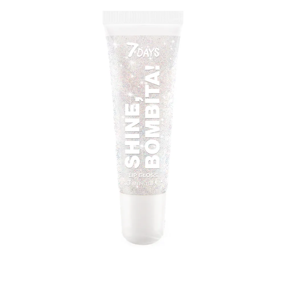 Блиск для губ мерехтливий 7 Days Shine Bombita! 10 мл (201)