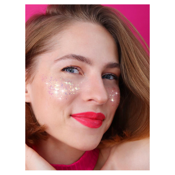 Гель-глитер для волос лица и тела 7 Days Shine Bombita! 90 мл (903)