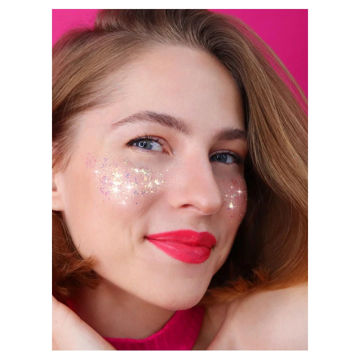 Гель-глитер для волос лица и тела 7 Days Shine Bombita! 90 мл (903)