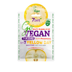 Маска для обличчя 7 Days Go Vegan Yellow Day 25 г