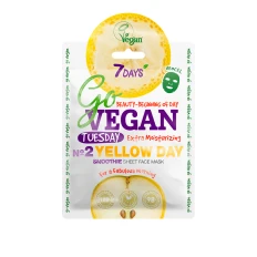 Маска для обличчя 7 Days Go Vegan Yellow Day 25 г