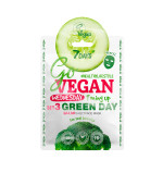 Маска для обличчя 7 Days Go Vegan Green Day 25 г