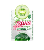 Маска для лица 7 Days Go Vegan Green Day 25 г