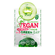 Маска для обличчя 7 Days Go Vegan Green Day 25 г