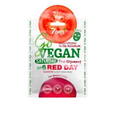 Маска для обличчя 7 Days Go Vegan Red Day 25 г