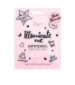 Маска для лица с серебряным шиммером 7 Days Illuminate Me Miss Crazy 25 г