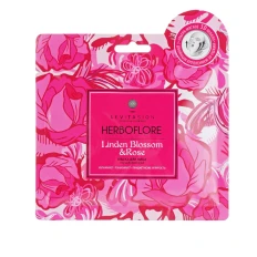 Маска для обличчя 7 Days Herboflore зволожуюча з липою та трояндою