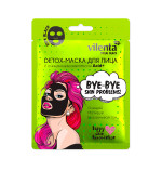 Маска для обличчя 7 Days Total Black з очищаючим комплексом Bye-Bye Skin Problems 25 г