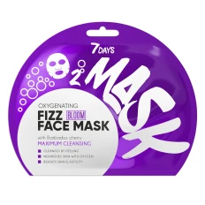 Маска-шипучка для обличчя киснева 7 Days Bloom максимальне очищення 25 г