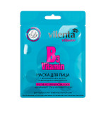 Маска для лица Vilenta с витаминами В3 В12 и микроводорослями Vitamins 28 г
