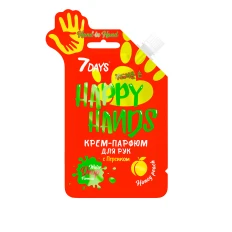 Крем для рук 7 Days Happy Hands парфумований з персиком 25 мл