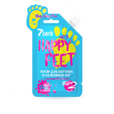 Пілінг для ніг 7 Days Happy Feet з олією ши та м'ятою 25 мл