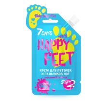 Пілінг для ніг 7 Days Happy Feet з олією ши та м'ятою 25 мл