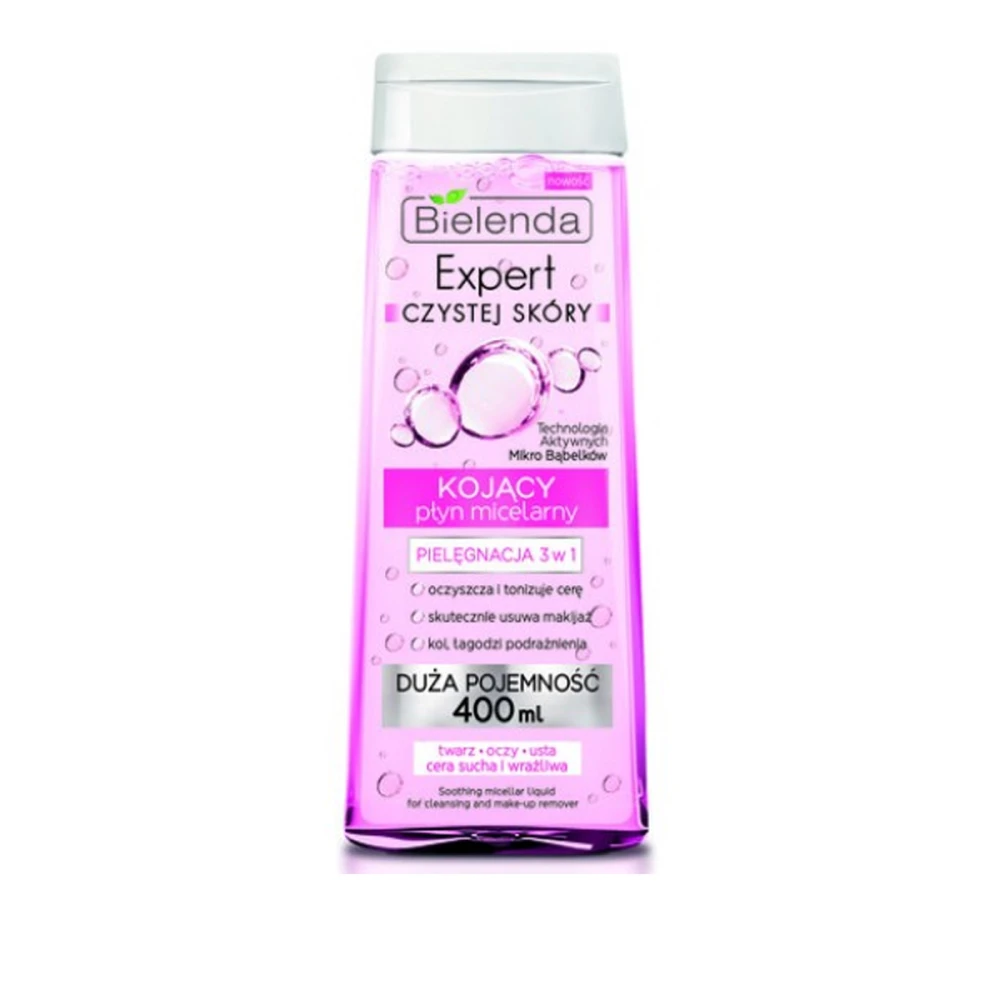 Жидкость мицелярная BIELENDA 3в1 корректирующая 400 мл