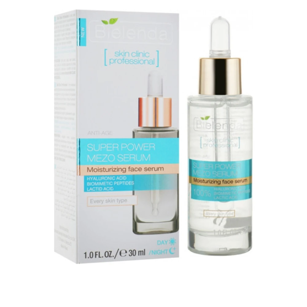 Сироватка для обличчя BIELENDA з гіалуроновою кислотою 30 мл