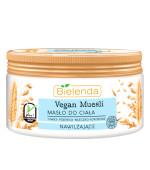 Масло BIELENDA Vegan Muesli для тіла зволожуюче пшениця овес кокосове молоко 250 мл