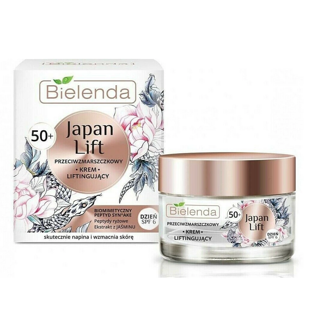 Крем-лифтинг BIELENDA Japan Lift для лица 50+ день SPF 6 50 мл