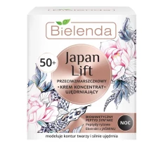 Крем BIELENDA Japan Lift проти зморшок зміцнюючий 50+ ніч  50 мл