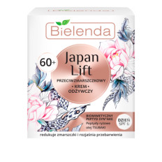 Крем BIELENDA Japan Lift для обличчя поживний 60+ день SPF 6 50 мл