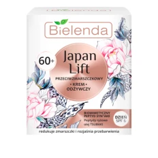 Крем BIELENDA Japan Lift для обличчя поживний 60+ день SPF 6 50 мл