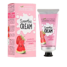 Крем BIELENDA Smoothie Cream для лица увлажняющий пребиотик клубника арбуз 50 мл