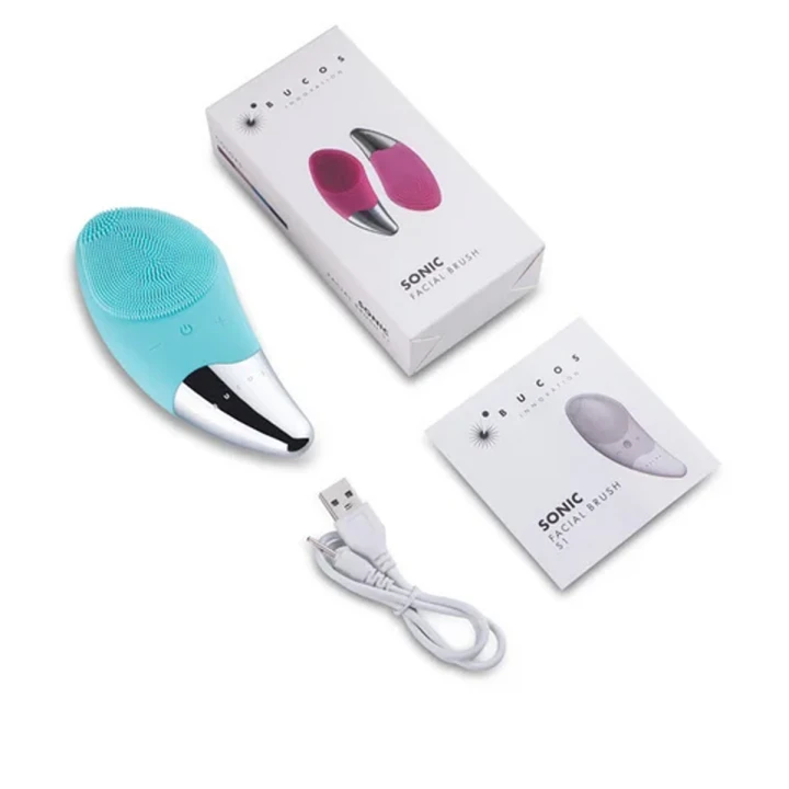 Щетка очищающая для лица Bucos Sonic Facial Brush S1 (Мятный)