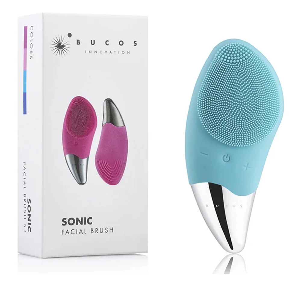 Щетка очищающая для лица Bucos Sonic Facial Brush S1 (Мятный)