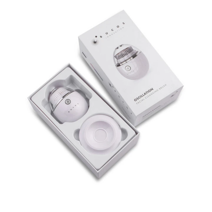 Щетка очищающая для лица Bucos Facial Cleansing Brush B1 (Белая)