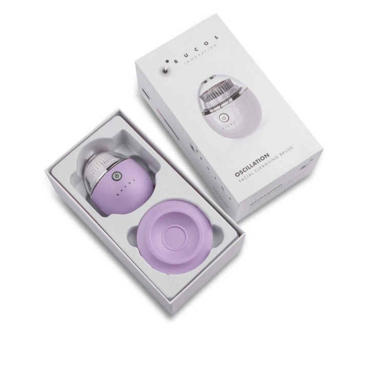 Щетка очищающая для лица Bucos Facial Cleansing Brush B1 (Лаванда)