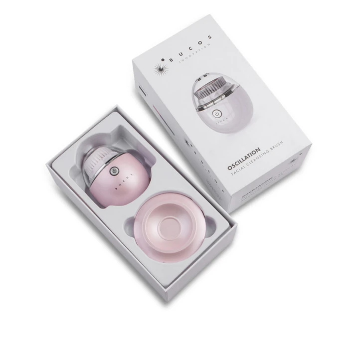 Щетка очищающая для лица Bucos Facial Cleansing Brush B1 (Розовая)