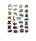 Слайдер DreamNails фольгированный рисунок (TM-826 золото)