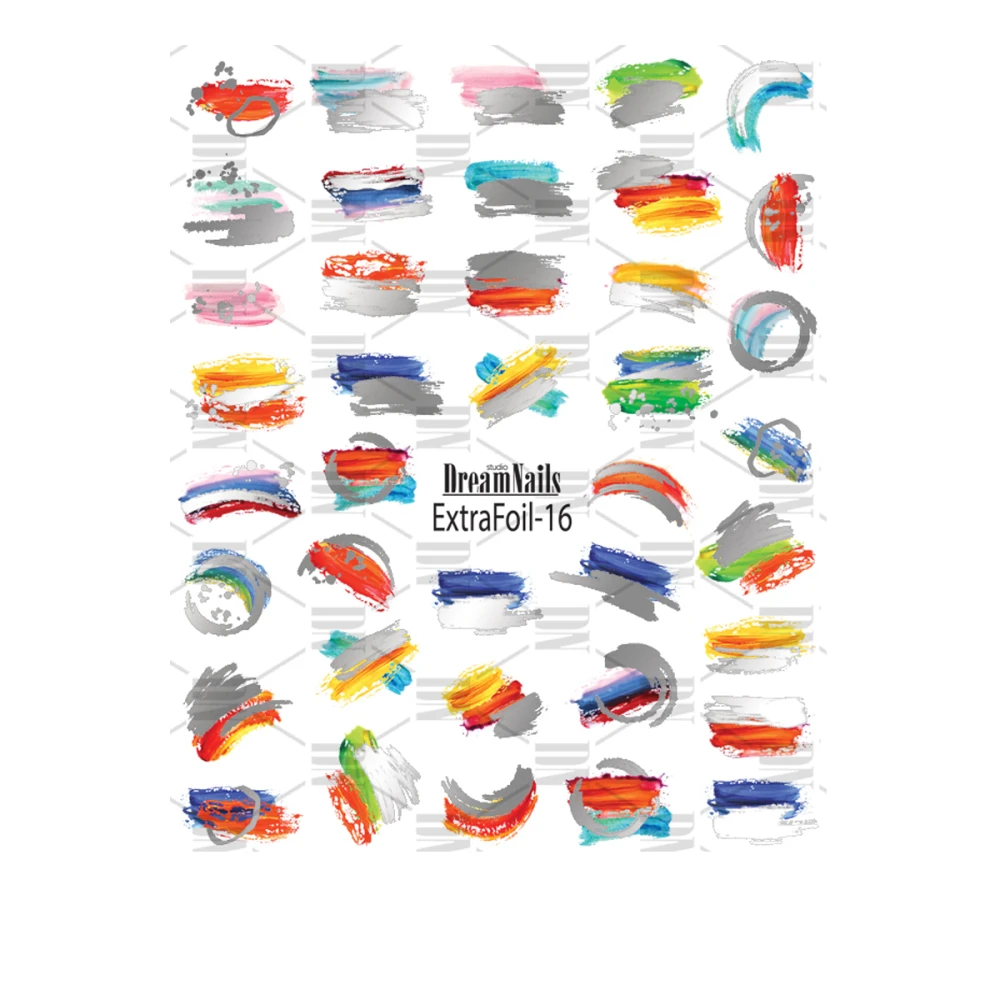 Слайдер DreamNails ExtraFoil (016 серебро)