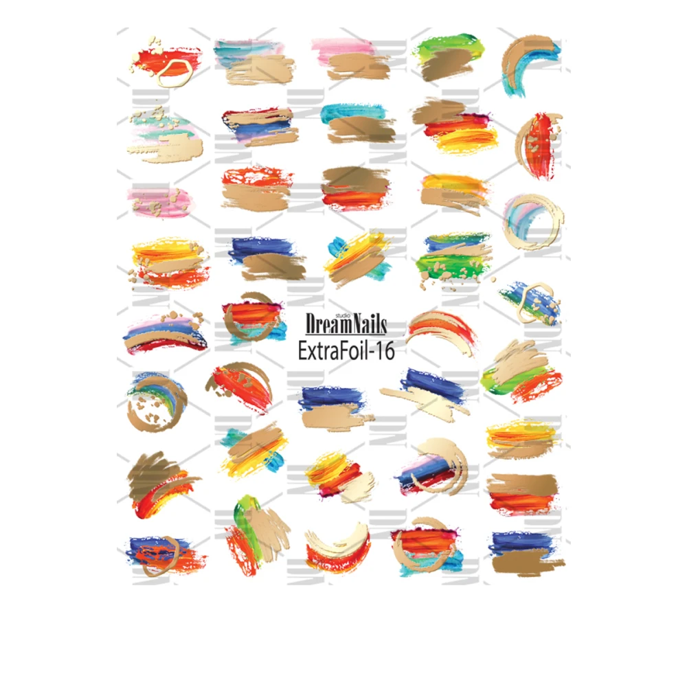 Слайдер DreamNails ExtraFoil (016 золото)