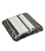 Маска защитная медицинская 4-х слойная 50 шт в пакете черно-белая