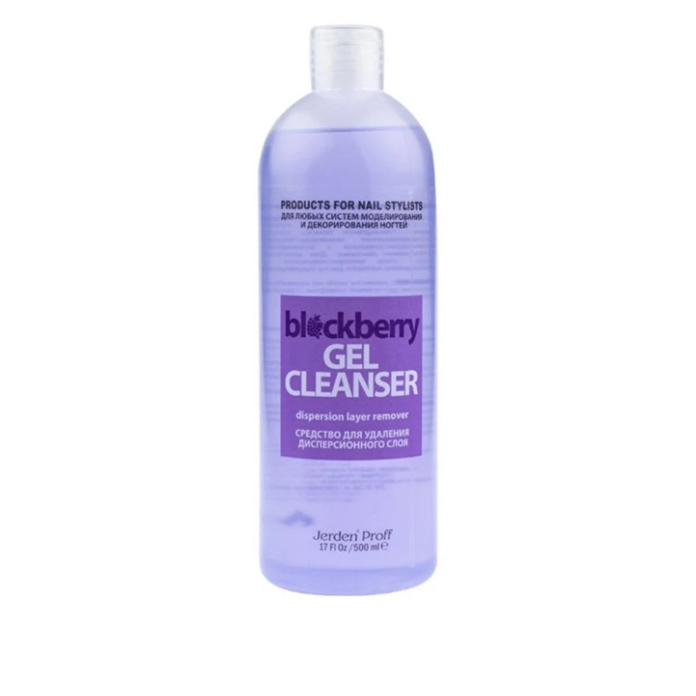 Жидкость для удаления липкого слоя Jerden Proff Gel Cleanser Ежевика 500 мл