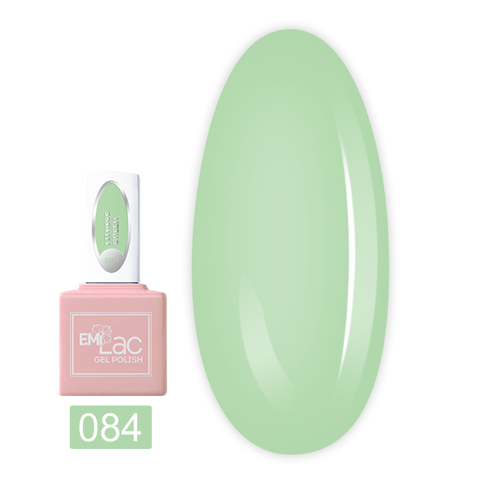 Гель лак E.MI Lac 9 мл (084 Фитнес грин)